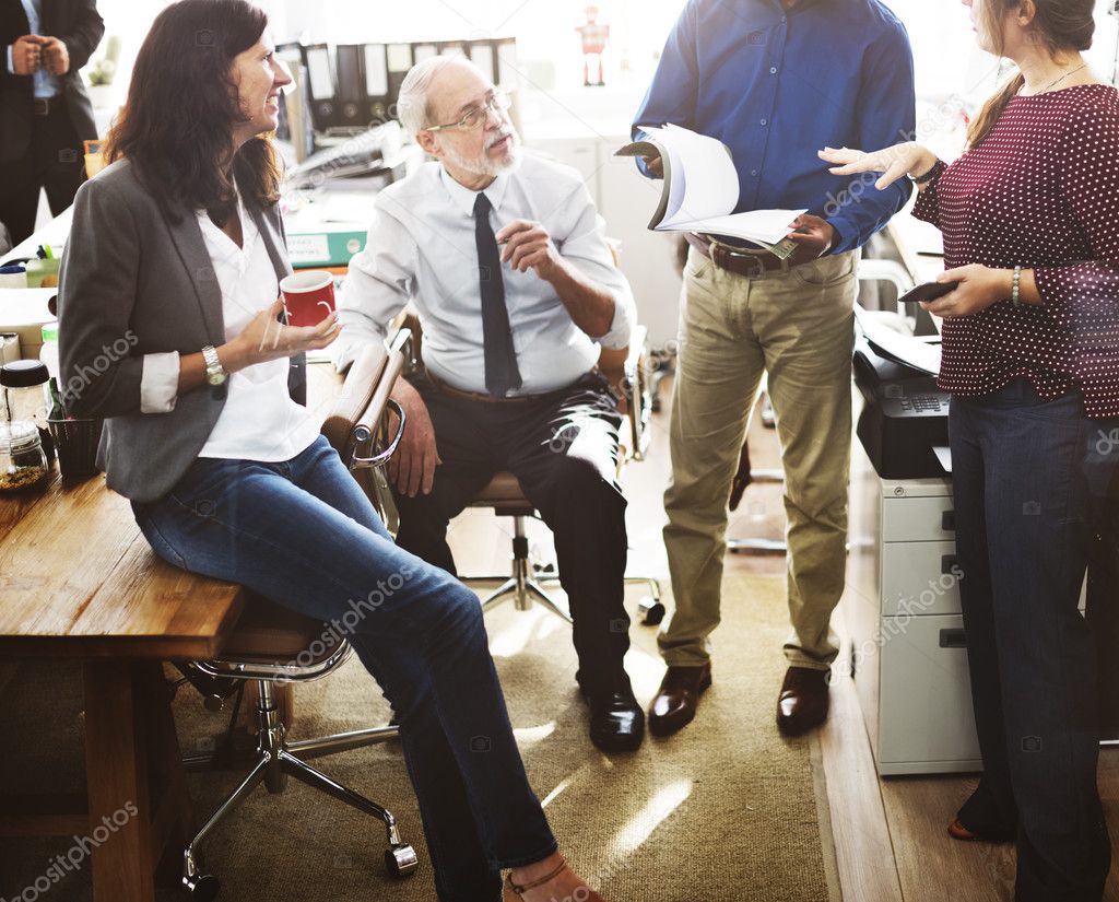 Business People at Meeting