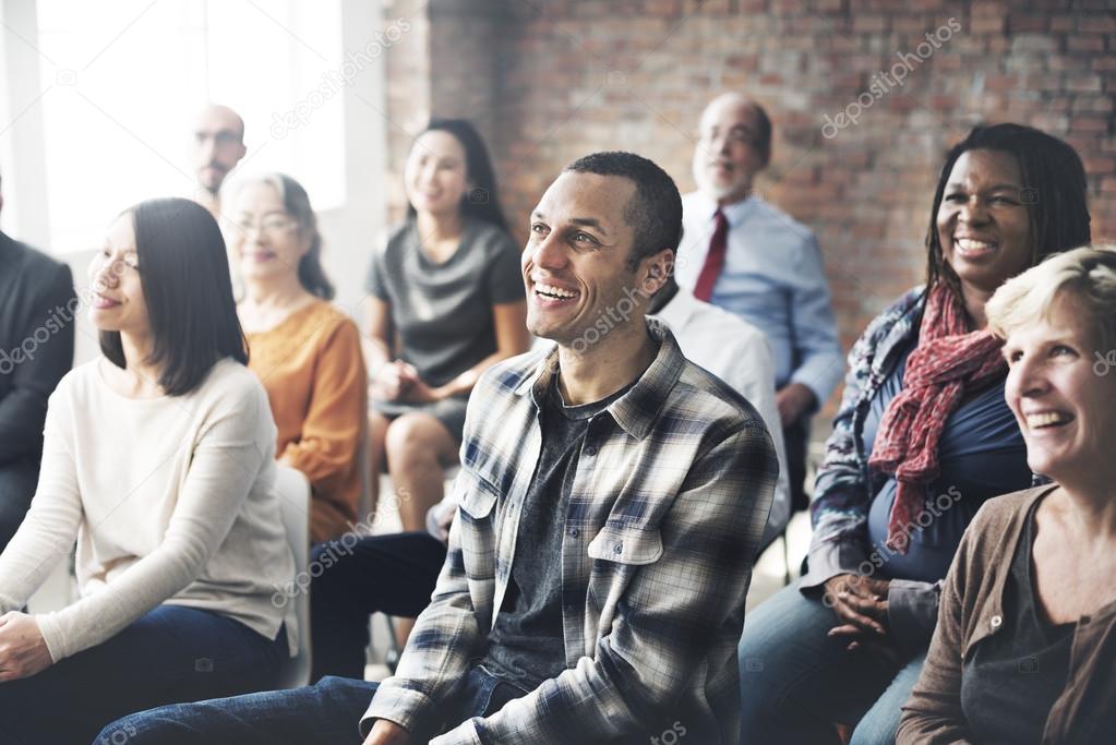 diversity people at meeting 