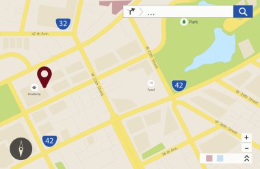 Şablon harita kavramı ile