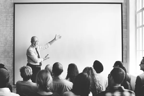 Pessoas diversidade no seminário — Fotografia de Stock