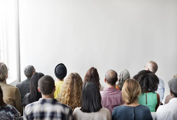 Diversità persone al seminario — Foto Stock