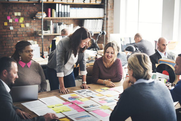 Business People at Meeting
