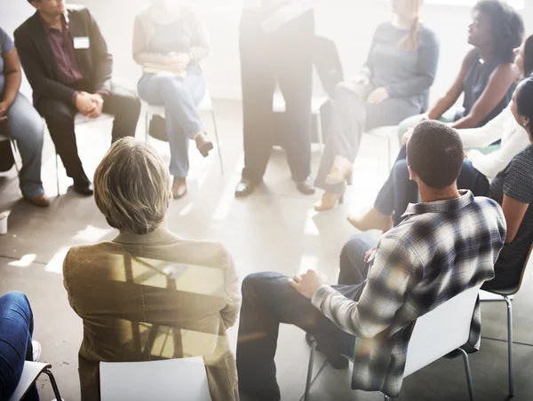 Diversity people at meeting — Stock Photo, Image