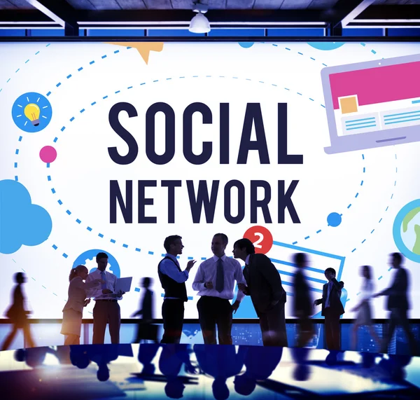 Şirket çalışanları Silhouettes