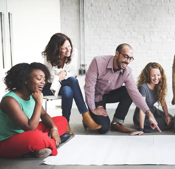 Diversità Persone all'incontro — Foto Stock