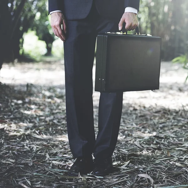 Green Businessman Concepto ambiental —  Fotos de Stock