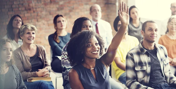 Diversity people at meeting — Stock Photo, Image