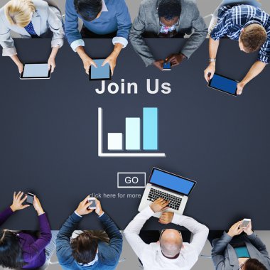 Danışmanlığı şirketi işe kavramı bize katılın