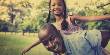 Afrika baba ile kızı Park