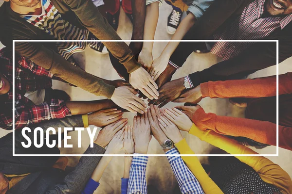 Society Network Community Connection Citizen Concept — Stock Photo, Image