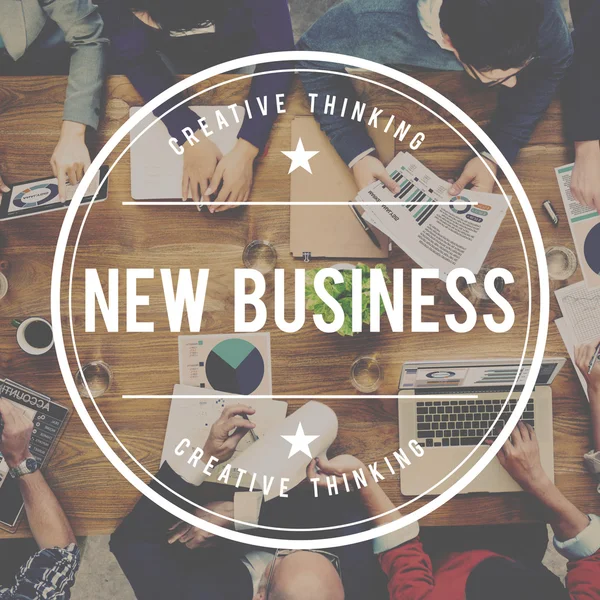 Nowy biznes przedsiębiorczości uruchamiania planowania koncepcja — Zdjęcie stockowe