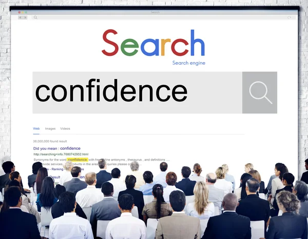 Business People during corporate conference — Stock Photo, Image