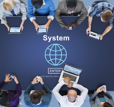 Sistem ilerleme üretim yapısı erişilebilir kavramı