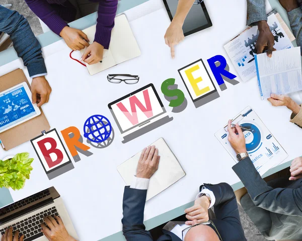 Grupo de personas Trabajando juntos — Foto de Stock