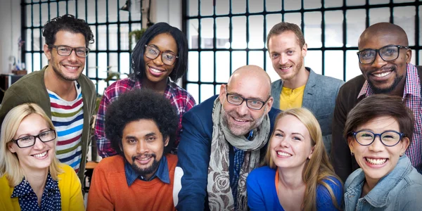 Erfolgskonzept für Geschäftsteams — Stockfoto