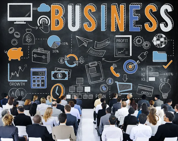 Business People during corporate Training — Stock Photo, Image