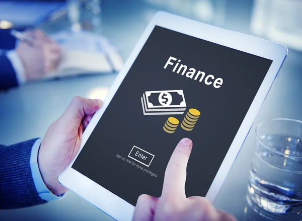 Finance and Money Cash Economics Concept — Stock Photo, Image
