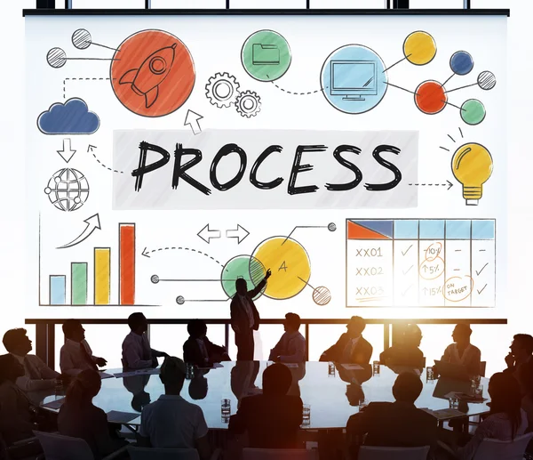 Business mensen discussie Business Planning — Stockfoto