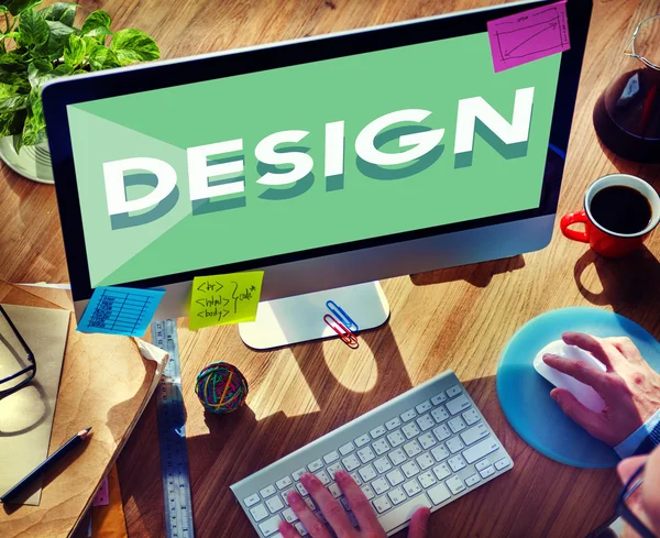 Design Drawing, Creative Concept — Stock Photo, Image