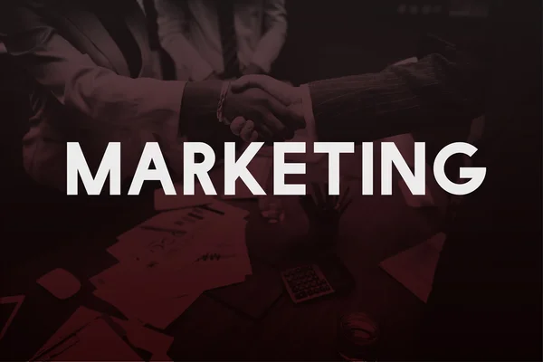 Marketing, Concepto Comercial — Foto de Stock