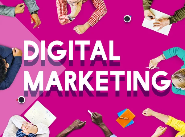 Digitaal marketingconcept — Stockfoto