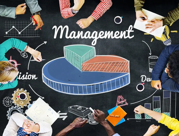 Affärsmän och management koncept — Stockfoto