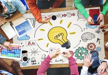 çalışan iş adamları