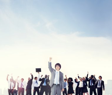 Toplantı sonrasında iş adamları