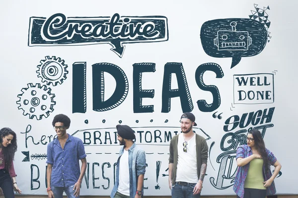 Ideen kreatives Konzept — Stockfoto