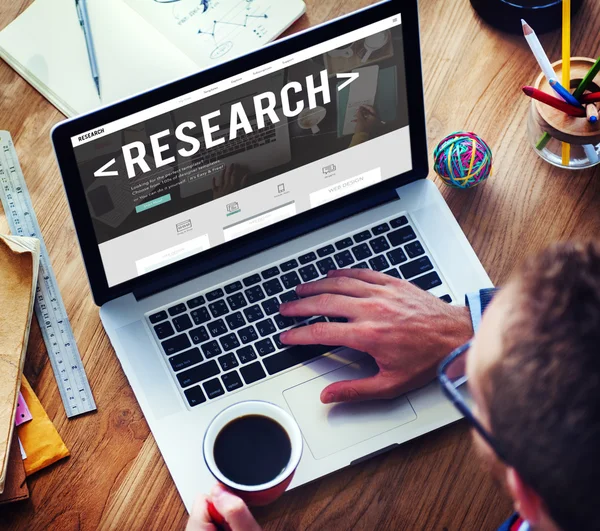 Research Information, Report Concept — Stock Photo, Image