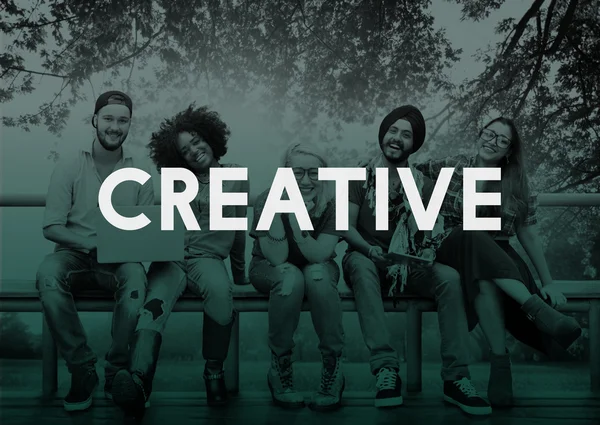 Kreatives Gestaltungskonzept — Stockfoto