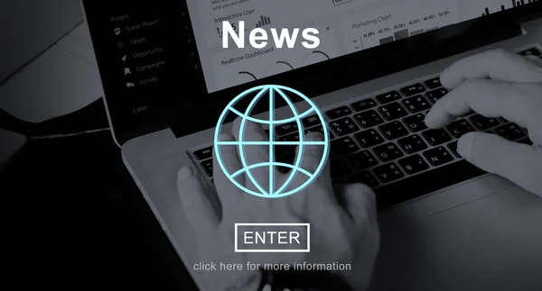 News, Information Concept — Stock Photo, Image