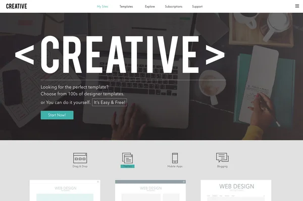 Creative ideas Inspiration Concept — Stock Photo, Image