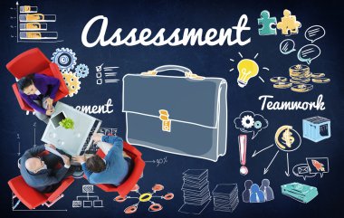 Toplantı masasında iş adamları