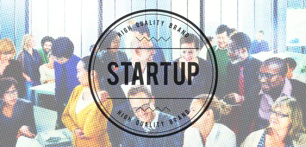 Startup, nuovo concetto di business — Foto Stock