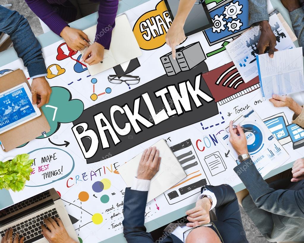 Backlink Hyperlink Internet Connection Online Concept