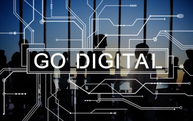 İş grubunun siluetleri