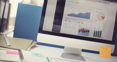 grafik monitör kavramı üzerinde