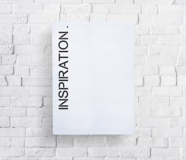 Arka plan metin ile: ilham