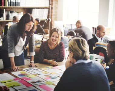 Toplantıdaki iş adamları