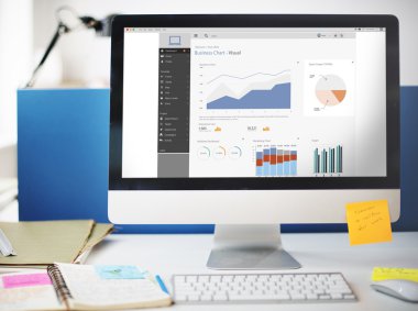 İş grafiği, görsel grafik, rapor kavramı