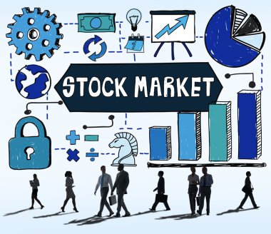 Şirket çalışanları Silhouettes