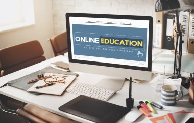 Modern ofis çalışma alanı, ofis, banka donatımı 