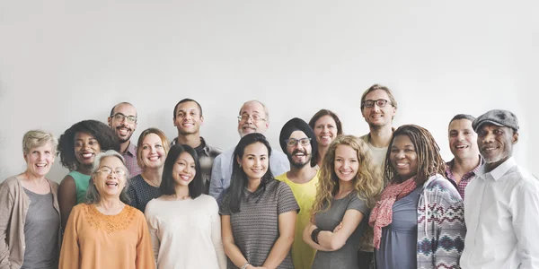 Diversité Les gens à la réunion — Photo