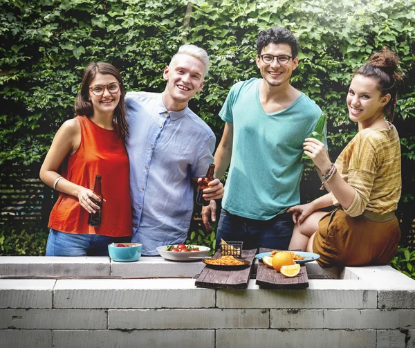 Vrienden levensstijl Party Concept — Stockfoto