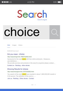 Internet arama kavramı