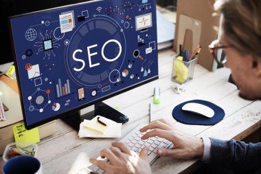 SEO kavramı monitörde