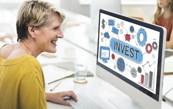 Investera finans konceptet — Stockfoto