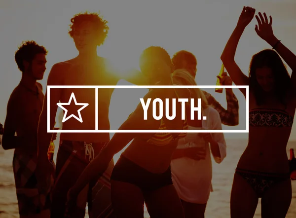 青少年青少年世代コンセプト — ストック写真