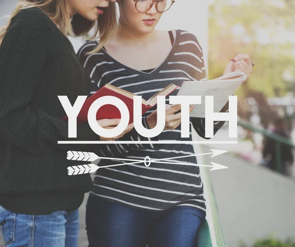 청소년 세대 개념 — 스톡 사진